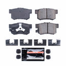 PowerStop Z23 Evolution Sport Carbon-Fiber Brake Pads With Hardware