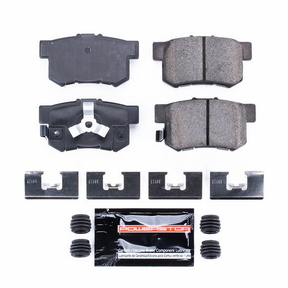 PowerStop Z23 Evolution Sport Carbon-Fiber Brake Pads With Hardware