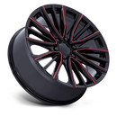 26X10 Performance Replicas PR223 Gloss Black 6x139.7 ET28 Wheel Rim