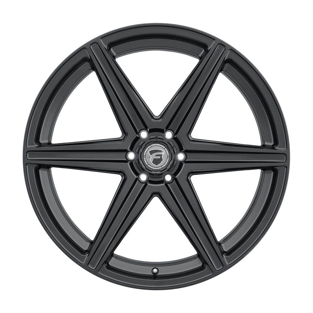 24x10 Forgestar X6 Satin Black 6x139.7 6x5.5 ET25 Wheel Rim - 0