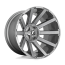 20x10 Fuel Off-Road D714 Contra Platinum Brushed Gunmetal 6x135 ET-19 Wheel