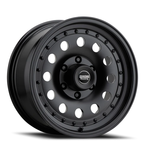 18X8 American Racing AR62 OUTLAW II Satin Black 8X170 ET18 wheel/rim