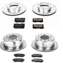 PowerStop Z23 Daily Driver Carbon-Fiber Ceramic Brake Pad and Drilled & Slotted