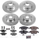 PowerStop Z23 Daily Driver Carbon-Fiber Ceramic Brake Pad and Drilled & Slotted