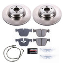 PowerStop OE Stock Replacement Low-Dust Ceramic Brake Pad and Rotor Kit
