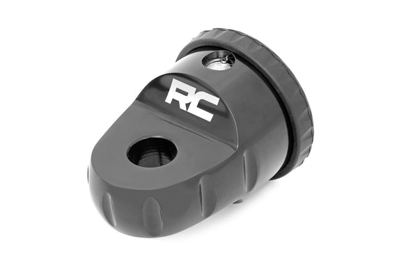 Rough Country Aluminum Winch Shackle Thimble Black