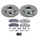 PowerStop OE Stock Replacement Low-Dust Ceramic Brake Pad and Rotor Kit