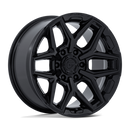 18x9 Fuel Off-Road Flux Gloss Black 6x135 ET1 CB87.1 Wheel Rim