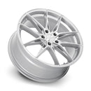 20x8.5 Katana KR10 Glossy Silver Machine Face Wheel 5x114.3 ET40 CB73.1