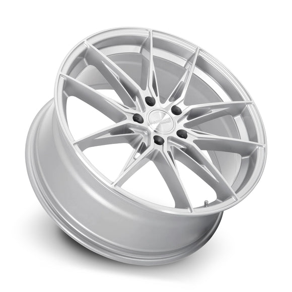 20x8.5 Katana KR10 Glossy Silver Machine Face Wheel 5x114.3 ET40 CB73.1