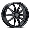 17x8 Kalon Wheels Cypher-102 Gloss Black Wheel 5x114.3 ET35 CB73