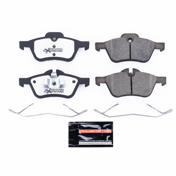 PowerStop Z26 Street Performance Carbon-Fiber Ceramic Brake Pads With Hardware