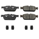 PowerStop Z17 Evolution Ceramic Brake Pads With Hardware