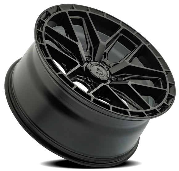 20x9 Arena Wheel Battle Satin Black Wheel 6x135 ET1 CB87.12