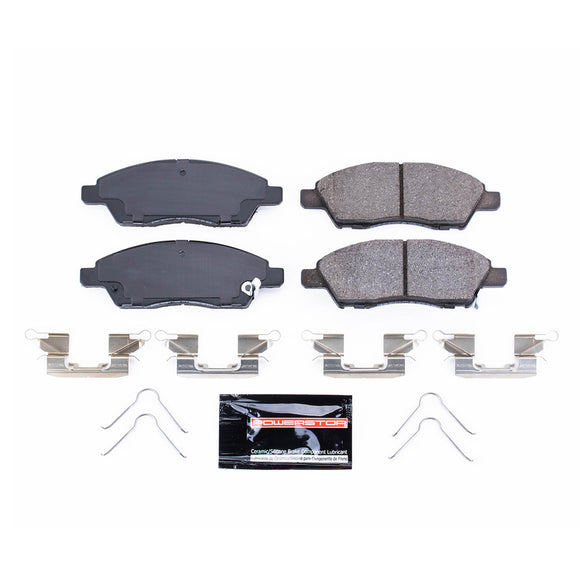 PowerStop Z23 Evolution Sport Carbon-Fiber Brake Pads With Hardware