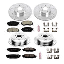 PowerStop Z23 Daily Driver Carbon-Fiber Ceramic Brake Pad and Drilled & Slotted