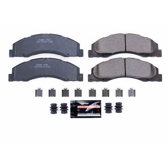 PowerStop Z23 Evolution Sport Carbon-Fiber Brake Pads With Hardware