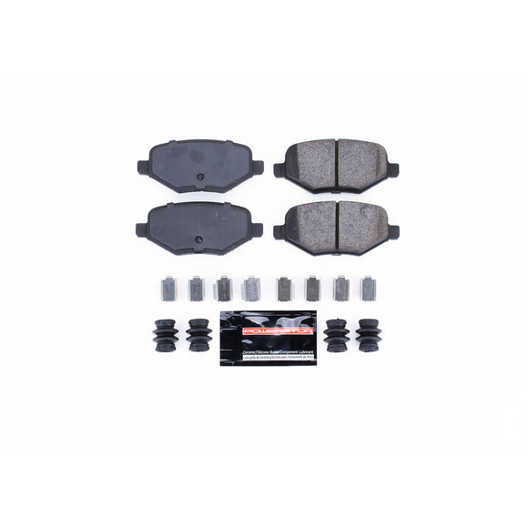 PowerStop Z23 Evolution Sport Carbon-Fiber Brake Pads With Hardware