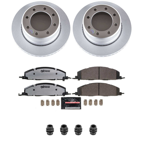 Z36 Truck & Tow Premium Carbon-Fiber Ceramic Brake Pad and Fully Coated Rotor Ki