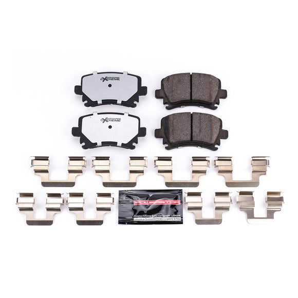 PowerStop Z26 Street Performance Carbon-Fiber Ceramic Brake Pads With Hardware