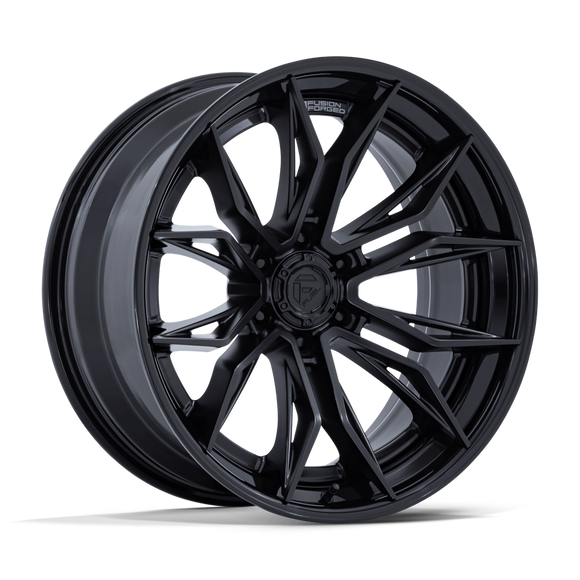 20x9 Fuel Off-Road FC404 Mutiny Matte Black Gloss Black Lip 6x139.7 ET20 Wheel