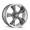17x7 Ridler 695 Grey-Machined Wheel/Rim 5x114.3 695-7765G