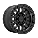 17X9 KMC KM549 GRS Satin Black 8X180 ET18 Wheel Rim