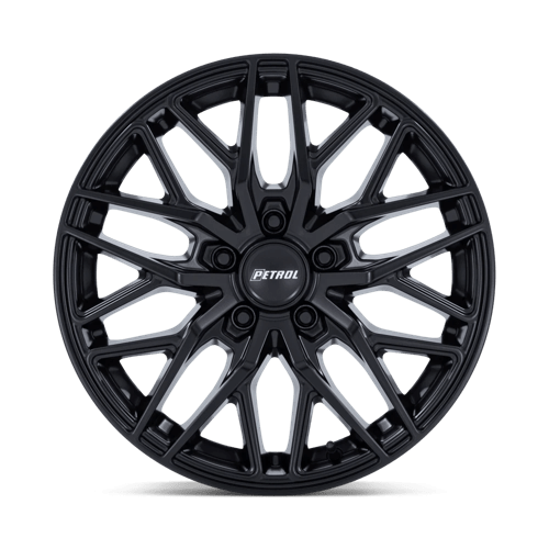 19x8.5 Petrol PE004 P3E Matte Black 5x120 ET35 CB74.1 Wheel Rim