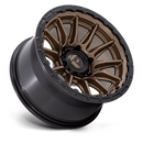 17x8.5 Fuel Off-Road FC866 Piston Matte Bronze Black Lip 6x139.7 ET25 Wheel