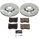 PowerStop Z23 Daily Driver Carbon-Fiber Ceramic Brake Pad and Drilled & Slotted