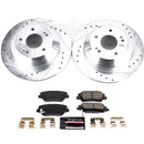 PowerStop Z23 Daily Driver Carbon-Fiber Ceramic Brake Pad and Drilled & Slotted