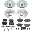PowerStop Z23 Daily Driver Carbon-Fiber Ceramic Brake Pad and Drilled & Slotted