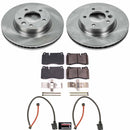 PowerStop OE Stock Replacement Low-Dust Ceramic Brake Pad and Rotor Kit