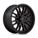 20x9 Fuel Off-Road D762 Clash Matte Black Double Dark Tint 8x180 ET20 Wheel