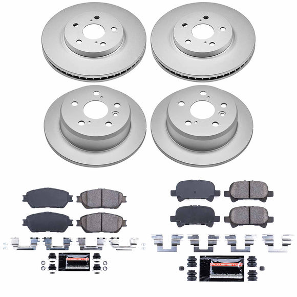 Z23 Daily Driver Premium Carbon-Fiber Ceramic Brake Pad and Fully Coated Rotor K