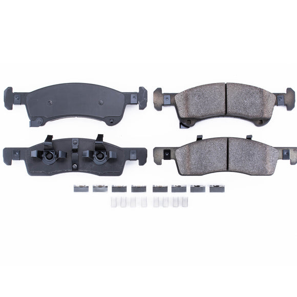 PowerStop Z17 Evolution Ceramic Brake Pads With Hardware