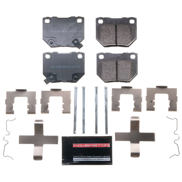 PowerStop Z23 Evolution Sport Carbon-Fiber Brake Pads With Hardware