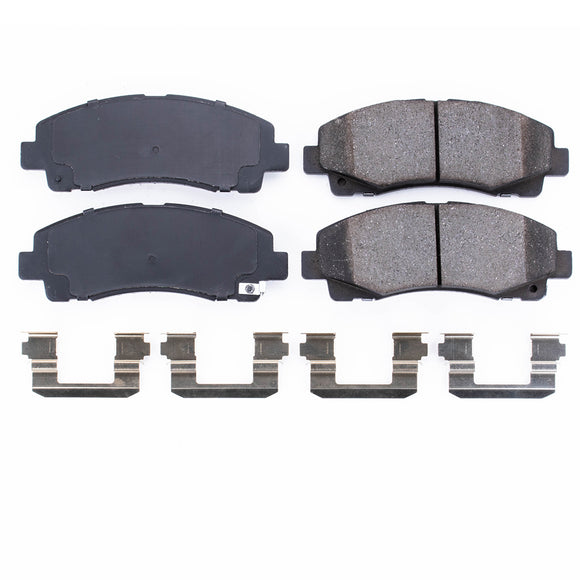 PowerStop Z17 Evolution Ceramic Brake Pads With Hardware