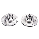 PowerStop Evolution Drilled And Slotted Rotors Pair Front For Ford Ranger