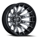 24x8.25 Fuel Off-Road Catalyst Dually Chrome Wheel 8x200 ET-202 CB142