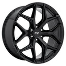9.5x22 Niche Wheels M231 Vice Suv Gloss Black Wheel 6x135 ET30 CB87.10