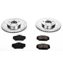 PowerStop Z23 Daily Driver Carbon-Fiber Ceramic Brake Pad and Drilled & Slotted