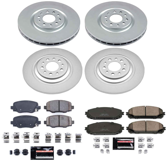 Z23 Daily Driver Premium Carbon-Fiber Ceramic Brake Pad and Fully Coated Rotor K