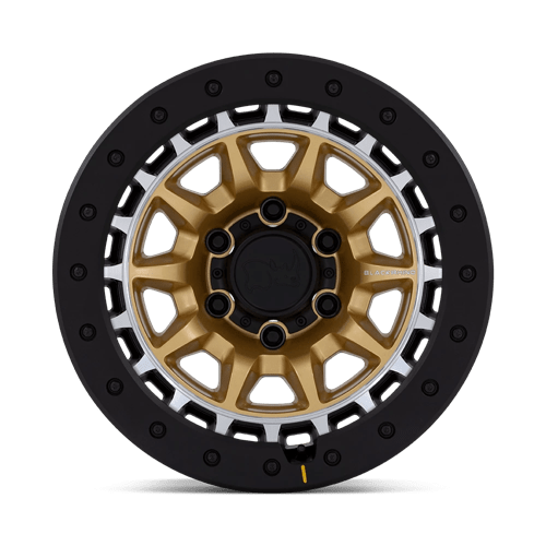 17x8.5 Black Rhino BR016 Tusk Gloss Midnight Blue 6x139.7 ET-10 Wheel