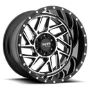 20x12 Moto Metal MO985 Breakout Gloss Black Machined 8x165.1 ET-44 Wheel