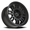 17x8.5 Vision 409 Inferno Satin Black 5x150 ET0 Wheel Rim