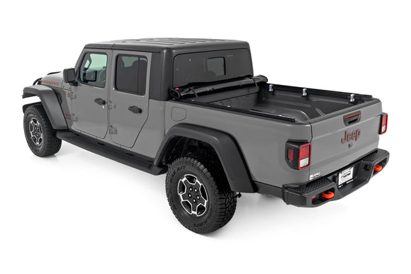 Rough Country Soft Roll Up Bed Cover 5 Bed For Jeep Gladiator JT 4WD 20-24