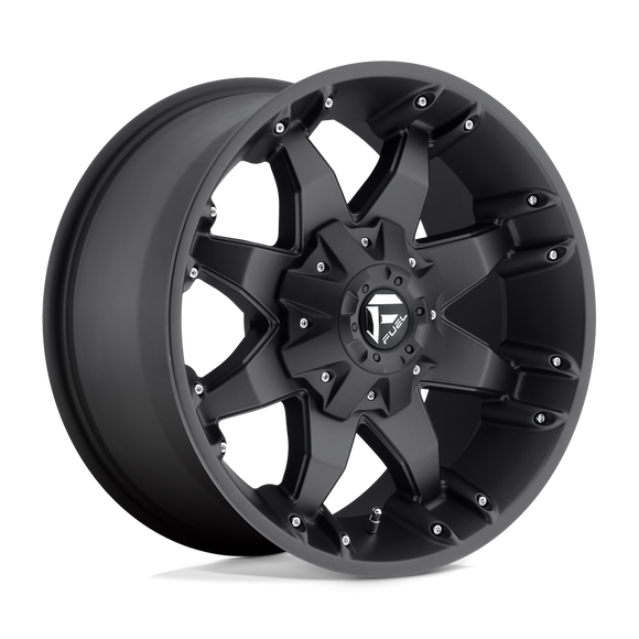 20X9 Fuel D509 OCTANE Matte Black 5X114.3/5X127 ET-12 wheel/rim