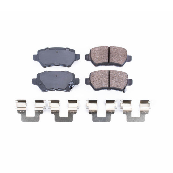 PowerStop Z17 Evolution Ceramic Brake Pads With Hardware