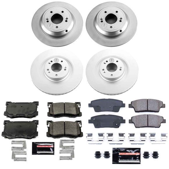 Z23 Daily Driver Premium Carbon-Fiber Ceramic Brake Pad and Fully Coated Rotor K
